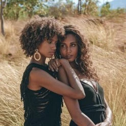 Jimmy Limited Edition Black Bohemian Top With Tassels Sides