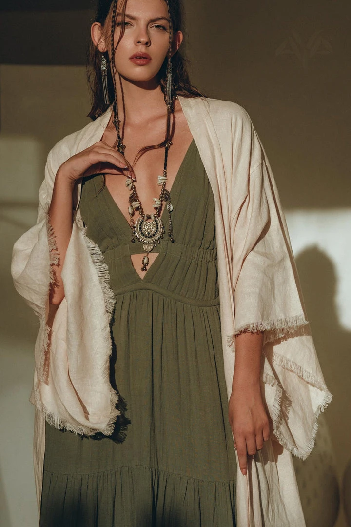 Jimmy Linen Cardigan Women • Light Pink Overcoat • Linen Wrap Cardigan With Belt 6 Jimmy Linen Cardigan Women • Light Pink Overcoat • Linen Wrap Cardigan With Belt