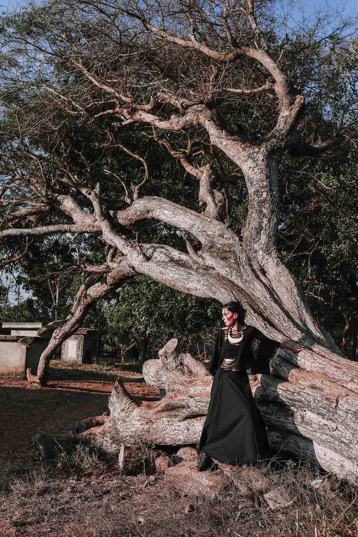 Agus Tops & Tunics Black Kimono Cover-up Tunic With Bell Sleeves 9 Agus Tops & Tunics Black Kimono Cover-up Tunic With Bell Sleeves