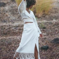 Jimmy Maxi Skirt • Boho Wrap Skirt • Long Maxi Skirt • Wrap Around Skirt • Bohemian Tribal Skirt Women