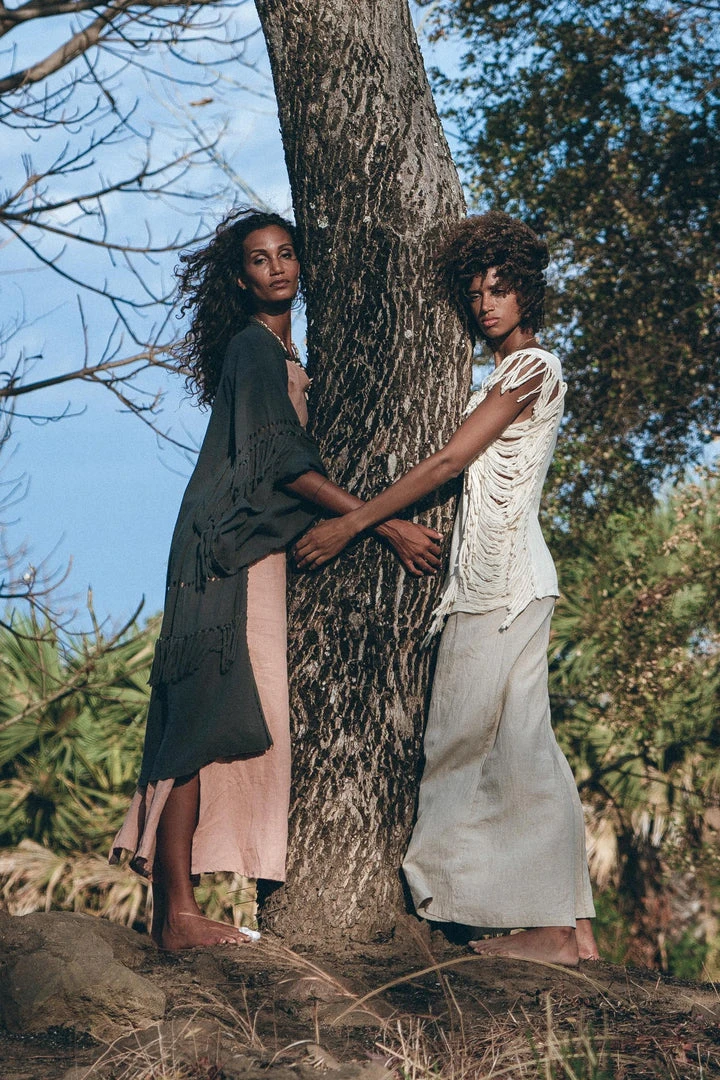 Jimmy Off-White Bohemian Top With Tassels Sides Limited Edition 5 Jimmy Off-White Bohemian Top With Tassels Sides Limited Edition