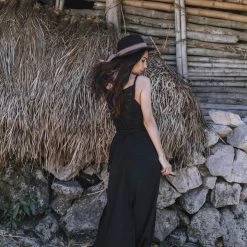 Jimmy Limited Edition Black Cotton Bohemian Wedding Dress