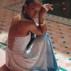 Jimmy Boho Top Corset Skirt Set • Bohemian Crop Top Corset And Skirt New Collection