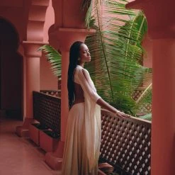 Jimmy Ombré Green Organic Wedding Boho Dress For Women New Collection