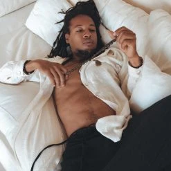 AYA Sacred Wear On Sale Off-White Handwoven Cotton Oversized Shirt For Men