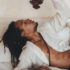 AYA Sacred Wear On Sale Off-White Handwoven Cotton Oversized Shirt For Men