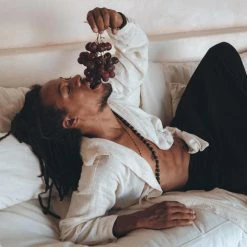 AYA Sacred Wear On Sale Off-White Handwoven Cotton Oversized Shirt For Men