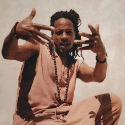 AYA Sacred Wear On Sale Sandalwood Orange Colour Handwoven Cotton Pants For Men