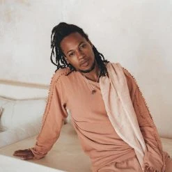 Jimmy Sandal Wood Colour Long Sleeve Sweatshirts For Men