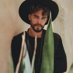 AYA Sacred Wear Black Long Sleeve Sweatshirt For Men 18 AYA Sacred Wear Black Long Sleeve Sweatshirt For Men