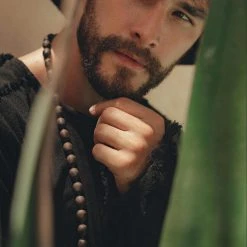 AYA Sacred Wear Black Long Sleeve Sweatshirt For Men 15 AYA Sacred Wear Black Long Sleeve Sweatshirt For Men