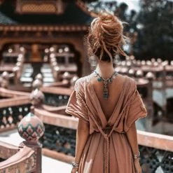 Agus Beige Nomad Spirit Dress (Adjustable Size, Multiway Dress) Limited Edition 16 Agus Beige Nomad Spirit Dress (Adjustable Size, Multiway Dress) Limited Edition