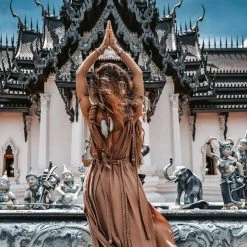 Agus Beige Nomad Spirit Dress (Adjustable Size, Multiway Dress) Limited Edition 14 Agus Beige Nomad Spirit Dress (Adjustable Size, Multiway Dress) Limited Edition