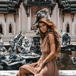 Agus Beige Nomad Spirit Dress (Adjustable Size, Multiway Dress) Limited Edition 20 Agus Beige Nomad Spirit Dress (Adjustable Size, Multiway Dress) Limited Edition