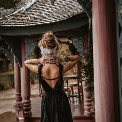 Agus Limited Edition Black Nomad Spirit Dress (Adjustable Size, Multiway Dress)