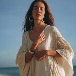 Jimmy Bridal Boho Cape Poncho Hand-loomed