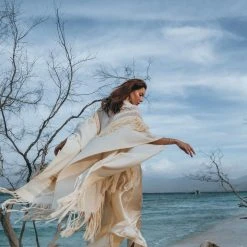 Jimmy Bridal Boho Cape Poncho Hand-loomed