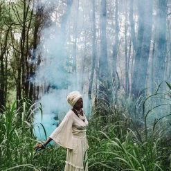 Stop List Off-White Long Boho Skirt With Pockets