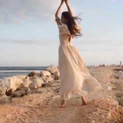 Stop List Organic Cotton Bohemian Wedding Dress 19 Stop List Organic Cotton Bohemian Wedding Dress