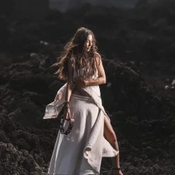 Eddie Organic Linen Garments Organic Handwoven Linen Maxi Skirt Wrap 16 Eddie Organic Linen Garments Organic Handwoven Linen Maxi Skirt Wrap