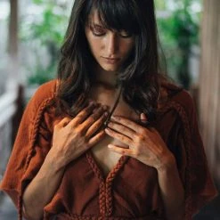 Agus Limited Edition Terracotta Nomad Spirit Dress (Adjustable Size, Multiway Dress) 14 Agus Limited Edition Terracotta Nomad Spirit Dress (Adjustable Size, Multiway Dress)