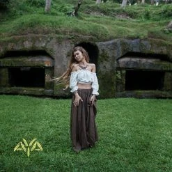 Stop List White Cotton Gypsy Boho Top Bohemian Wear Tops & Tunics