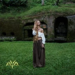 Stop List White Cotton Gypsy Boho Top Bohemian Wear Tops & Tunics