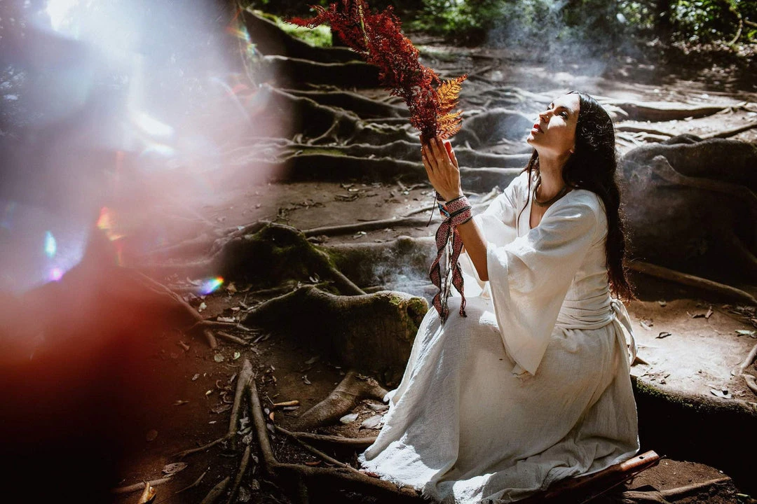 Agus White Raw Cotton Kimono Tunic Wrap Tops & Tunics 5 Agus White Raw Cotton Kimono Tunic Wrap Tops & Tunics