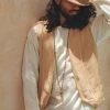 Jimmy Beige Hand Embroidered Vest For Men On Sale