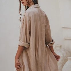 Eddie New Collection Oversized Shirt Women • Linen Shirt Women • Long Sleeve Buttoned Shirt 14 Eddie New Collection Oversized Shirt Women • Linen Shirt Women • Long Sleeve Buttoned Shirt