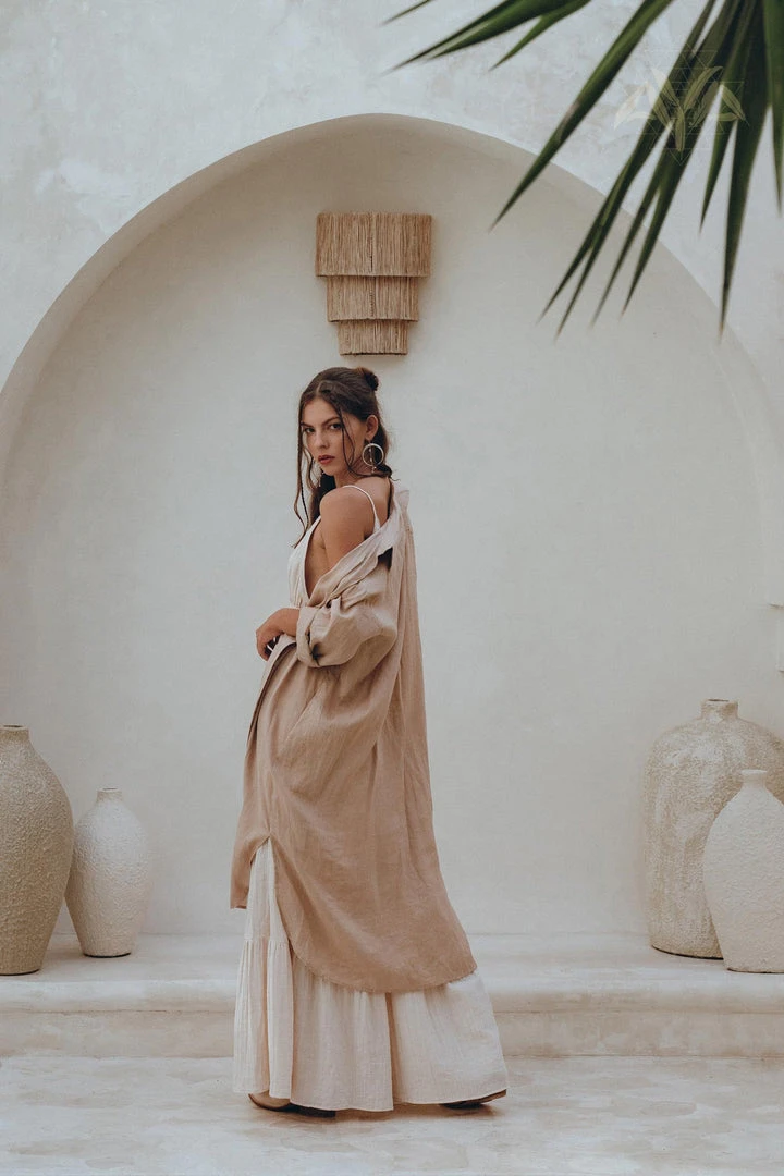 Eddie New Collection Oversized Shirt Women • Linen Shirt Women • Long Sleeve Buttoned Shirt 8 Eddie New Collection Oversized Shirt Women • Linen Shirt Women • Long Sleeve Buttoned Shirt