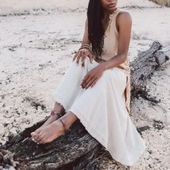 Stop List Organic Linen Garments Beige Linen Boho Top For Women • Viking Tunic 17 Stop List Organic Linen Garments Beige Linen Boho Top For Women • Viking Tunic