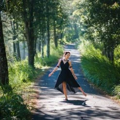 Stop List Organic Cotton Dresses Black Sleeveless Bohemian Wrap Dress Robe 17 Stop List Organic Cotton Dresses Black Sleeveless Bohemian Wrap Dress Robe