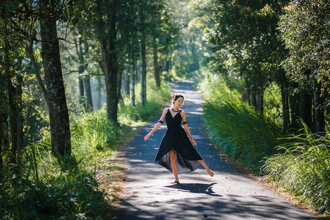 Stop List Organic Cotton Dresses Black Sleeveless Bohemian Wrap Dress Robe 9 Stop List Organic Cotton Dresses Black Sleeveless Bohemian Wrap Dress Robe