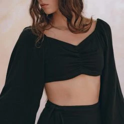 Eddie New Collection Black Summer Open Belly Top And Skirt • Black Tank Top And Maxi Skirt 20 Eddie New Collection Black Summer Open Belly Top And Skirt • Black Tank Top And Maxi Skirt