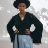 Jimmy New Collection Black Boho Wrap Top • Organic Top Women • Wide Sleeve Wrap Top 2 Jimmy New Collection Black Boho Wrap Top • Organic Top Women • Wide Sleeve Wrap Top
