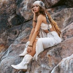 Jimmy Off-White Wrap Maxi Skirt • Hand Knit High Low Cotton Skirt New Collection 14 Jimmy Off-White Wrap Maxi Skirt • Hand Knit High Low Cotton Skirt New Collection