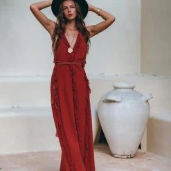 Jimmy Boho Maxi Dress • Cotton Bridesmaid Dress • Red Organic Goddess Dress 27 Jimmy Boho Maxi Dress • Cotton Bridesmaid Dress • Red Organic Goddess Dress