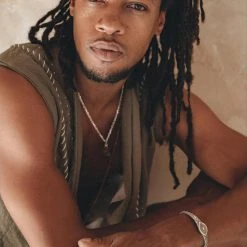 AYA Sacred Wear Dark Green Hand Embroidered Vest For Men On Sale