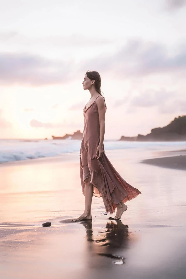 Stop List Rose Bridesmaid Dress • Midi Pink Casual Dress