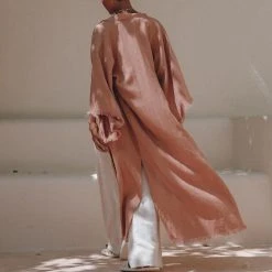 Jimmy Linen Cardigan Women • Dusty Pink Overcoat • Boho Wrap Cardigan With Belt New Collection 13 Jimmy Linen Cardigan Women • Dusty Pink Overcoat • Boho Wrap Cardigan With Belt New Collection