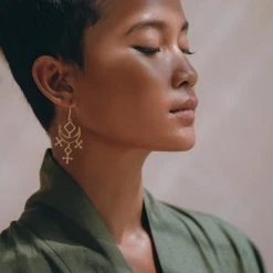 Jimmy Short Linen Kimono Wrap With Belt • Bohemian Kimono Jacket For Women New Collection