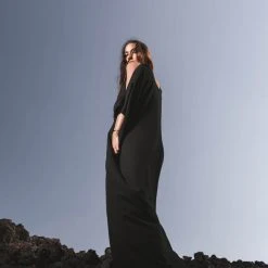 Stop List Organic Cotton Kaftan Dress Plus Size