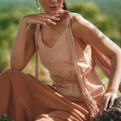 Jimmy Boho Macrame Bridesmaid Dress • Dusty Pink Multiway Dress • Goddess Dress 23 Jimmy Boho Macrame Bridesmaid Dress • Dusty Pink Multiway Dress • Goddess Dress