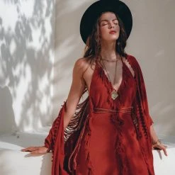 Jimmy Boho Maxi Dress • Cotton Bridesmaid Dress • Red Organic Goddess Dress 19 Jimmy Boho Maxi Dress • Cotton Bridesmaid Dress • Red Organic Goddess Dress