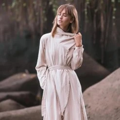 Stop List White Organic Wrap Jacket Cotton Cardigan Jackets & Cardigans 14 Stop List White Organic Wrap Jacket Cotton Cardigan Jackets & Cardigans