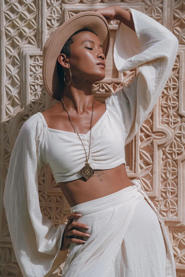 Eddie Boho Top And Skirt For Women • Off-White Tank Top And Maxi Skirt New Collection 8 Eddie Boho Top And Skirt For Women • Off-White Tank Top And Maxi Skirt New Collection