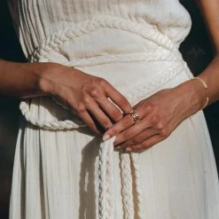 Agus Greek Goddess Dress • Boho Dress • Organic Cotton Bridesmaid Dress • Bohemian Dress