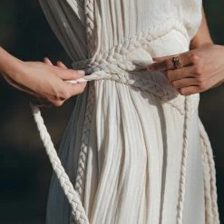 Agus Greek Goddess Dress • Boho Dress • Organic Cotton Bridesmaid Dress • Bohemian Dress