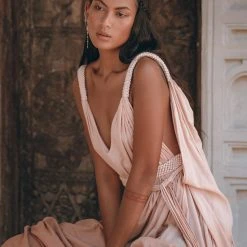 Jimmy Dusty Pink Greek Dress • Pink Multiway Dress • Boho Wedding Dress 19 Jimmy Dusty Pink Greek Dress • Pink Multiway Dress • Boho Wedding Dress